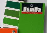 Green Matt Finish Epoxy Powder Coating , Indoor Heat Resistant Powder Coat