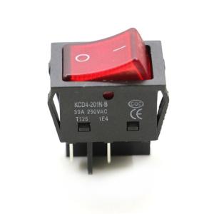 China KCD4 DPST 4 - Foot Switch 250V Lighting 30A Rocker Switch on sale