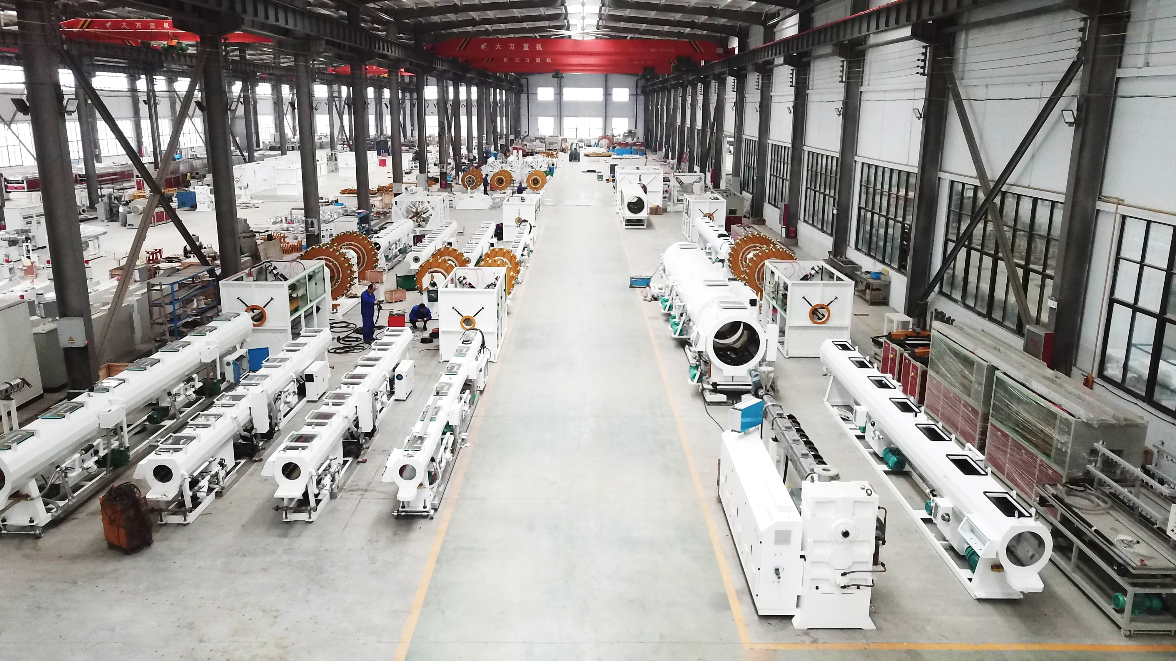 50-160HDPE Steel Wire Reinforced Pipe Extrusion Line for High Pressure Applications