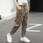 120cm 130cm Summer Thin Girls Cotton Pants BEIANJI Children'S Casual Pants
