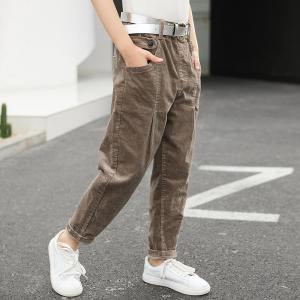 Quality 120cm 130cm Summer Thin Girls Cotton Pants BEIANJI Children'S Casual Pants wholesale