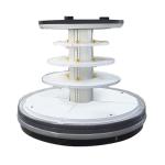 Circular Multideck Open Display Refrigerated Cabinet For Dairy Products / Meat