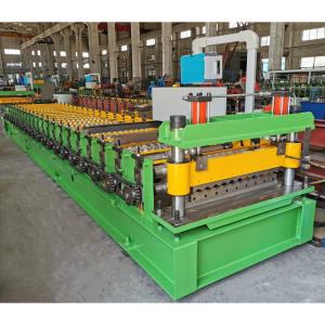China Gauge22-Gauge 32 PPGI GI Zinc Sheet Wavy Corrugated Roof Panel Roll Forming Machine on sale