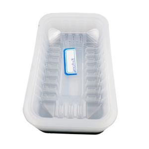 Quality Body Fitted Vacuum Formed Plastic Trays 130mm*240mm Disposable Food Platters wholesale