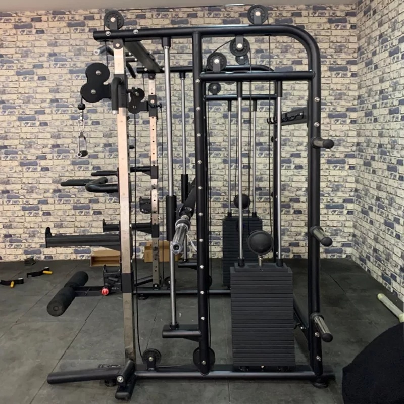 New Design Hot Sell Dezhou Functional Trainer &amp; Smith Squat Commercial Gym Equipment / Smith Machine