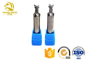 Quality Tapered Dovetail End Mill Cutter TiSiN Coated HRC55° R0.75 6mm Shank Hard Carbide wholesale