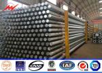 Double Circuit 10kv Telecommunication Garden Light Poles Outside