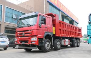 Quality Howo 12 Tyres 8x4 Used Dump Truck Used Hand Dump Trucks With Diesel Fuel wholesale