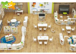 Quality Daycare Kindergarten School Furniture High Safety Height Adjustable Easy Install wholesale