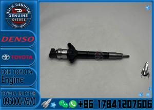 Quality Diesel Fuel Engine Injector 095000-7670 Common Rail Fuel Injection Nozzle 23670-09280 For Toyota wholesale