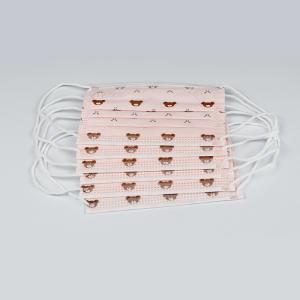 Quality Cute Printed 3 Layers Kids Disposable Face Mask wholesale