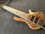 6 Strings Electric Bass Guitar Maple Body Active pickups Bass Guitar Music