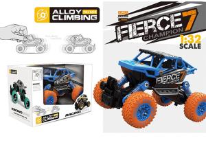 Quality 1 : 32 Alloy Climbing Vehicles Big Wheels Children's Play Toys Pull Back Go Power wholesale