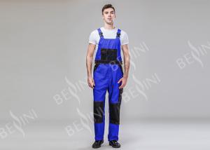 Quality Durable Comfortable Mens Safety Work Clothes Multi - Color Multi - Pocket Bib Pants wholesale