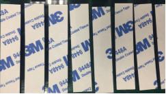 Quality 0.15mm Black Long Adhesive Insulation Strip 9448AB Tape For Voltage Transformer wholesale