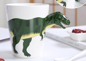 Quality Three Dimensional Animal Handle Dinosaur 3D Ceramic Mugs wholesale