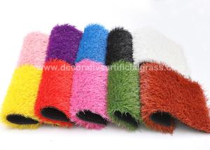 Quality 10mm 15mm 20mm Playground Colored Artificial Turf 10550/SQM wholesale
