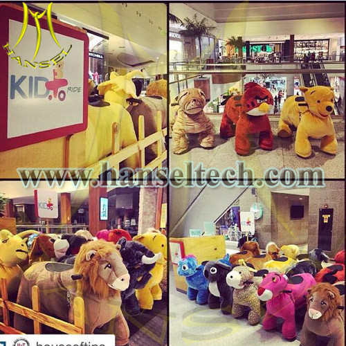 Hansel kiddie animals bicycle rides and amusement motor rides for sale