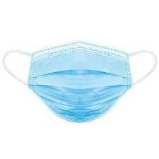 Quality Blue Disposable Earloop Face Mask Soft Comfortable No Irritation To Skin wholesale