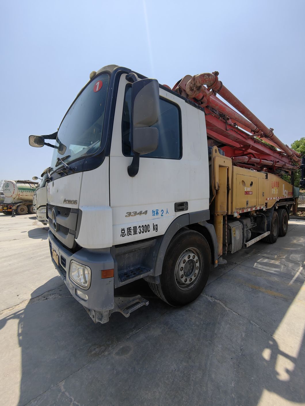 Used Heavy Quipment 2018 Year Sy 49m Truck Mounted Pump Construction Machine