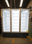 Digital Thermostat Plug In Upright Glass Door Freezer