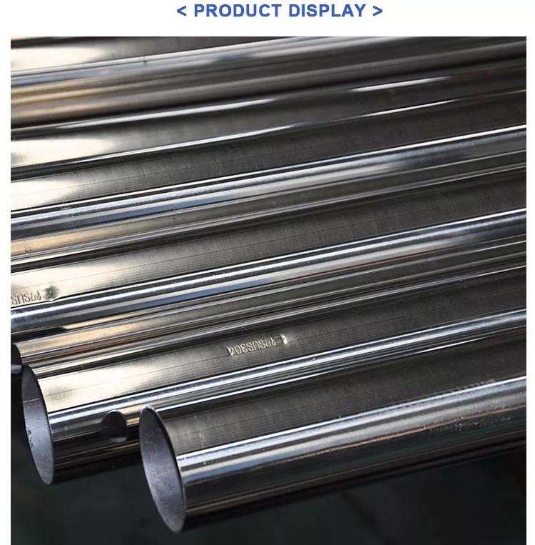 3" 4" Sch40 BA Polished Seamless S Pipe TP316L ERW Tube Cold Rolled Shining Surface Steel pipe manufacturing building st