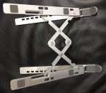 CNC Lathe Machining 250g Tablet Reading Stand / Folding Macbook Stand Durable