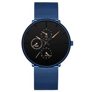 Quality 41mm Alloy Quartz Watch 5Atm Fashion Mesh Belt Watch Stainless Steel wholesale