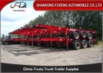 BPW axle 40ft skeletal container trailer air bag Suspension container trailer