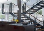 Secure Cable Series Interior Stainless Steel Stair Railings , SS Wire Balustrade