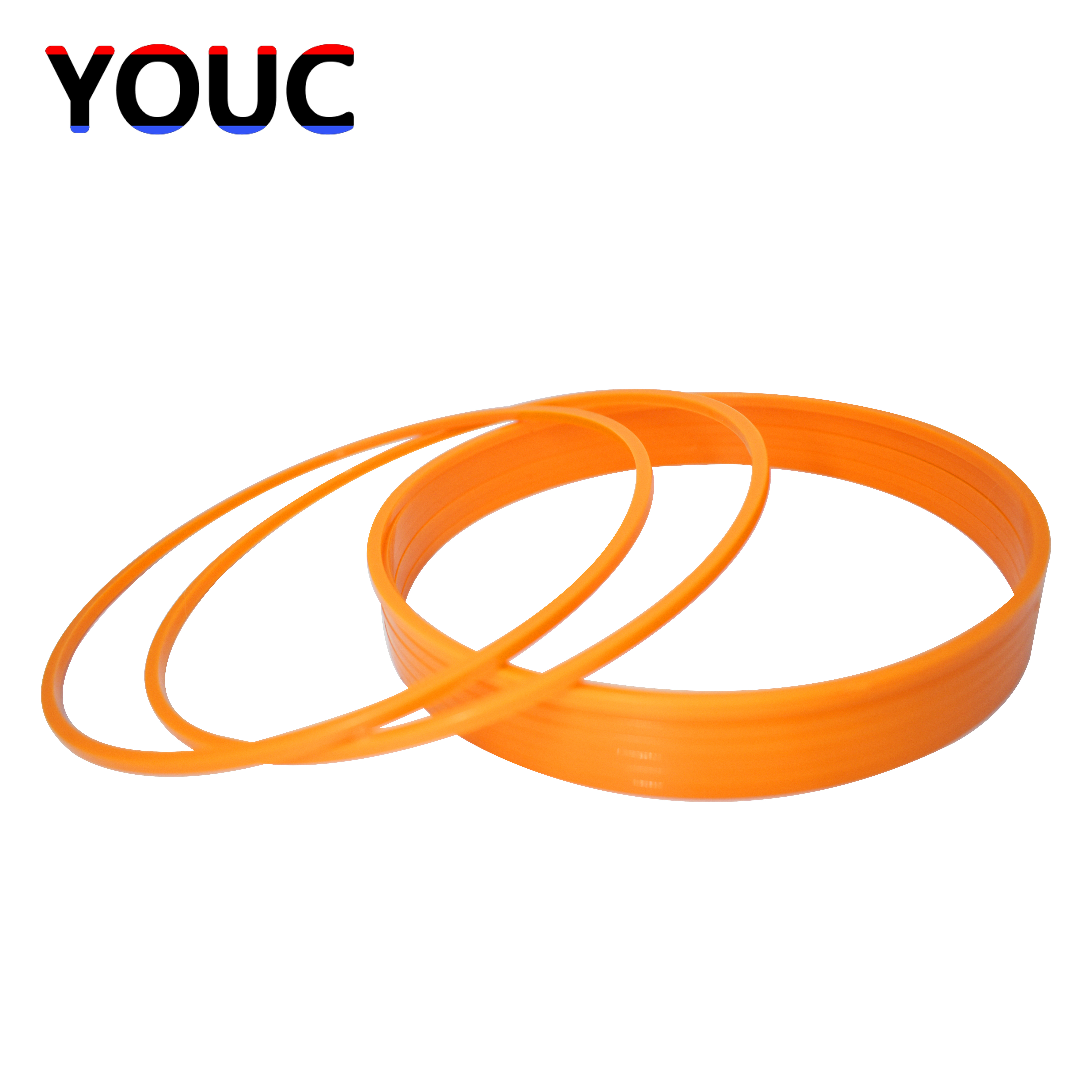 Orange TPU N4W Back Up Ring Seal Backup O Rings For Hydraulic Cylinder