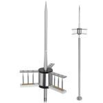 HAMMOND Stainless Steel Lightning Conductors On Houses ESE Type