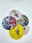 Fashion Custom Shaped Rubber Keychains PVC Material Anime Themed