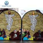 Crafting Stained Glass Partition Room Dividers Wall For Home