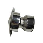 5" Chimney Flue Rain Caps Quick Bolt On Galvanised Silver Color
