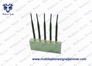 Quality 5 Antenna With Remote Control Mobile Phone Signal Jammer wholesale