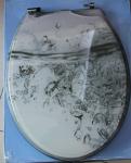 poly resin toilet seat