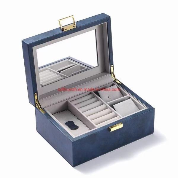 Custom Cardboard Paper Jewelry Boxes Ring Necklace Luxury Jewelry Box With