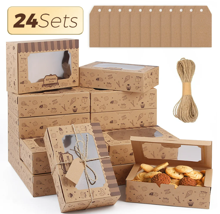 Acrylic Cake Dessert Box For Gift Custom Logo Square Clear Plastic Containers Mousse Cup