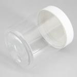 Transparent Snacks Storage 83mm 250ml Empty Cosmetic Containers