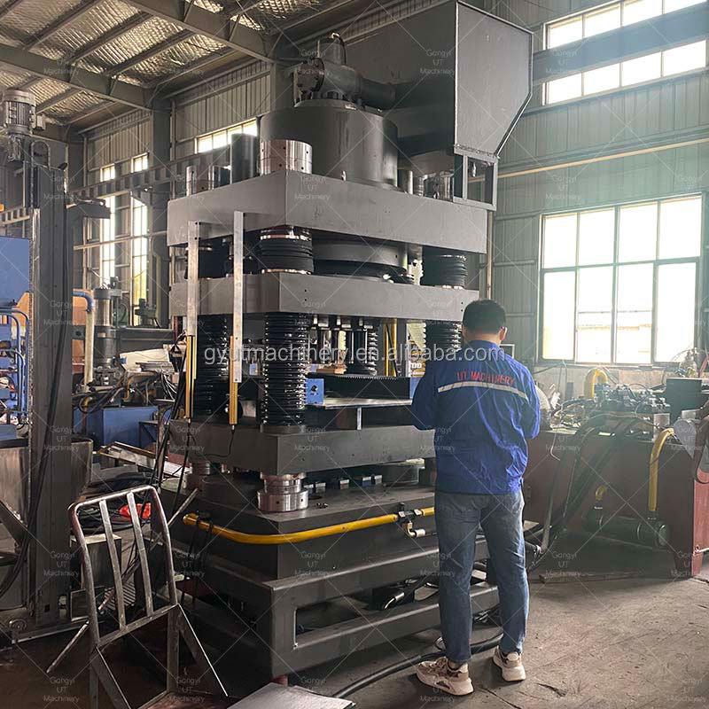 50000 UT 8 Ton/h Hydraulic Block Licking Machine for Cattle Cow Salt Lick Production