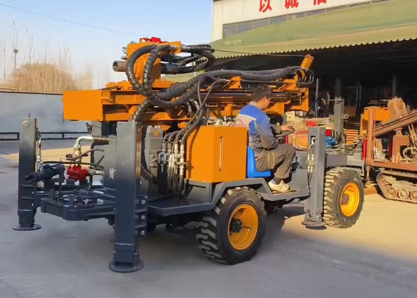 Mud Pump Drilling Rig With Fast Rotation Speed