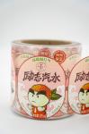 Full Color Printed self adhesive labels Rolls Custom Logo Stickers Waterproof