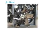 50 Inch Greenhouse Cooling Fans In Ventilation Six Blades Large Air Volume