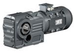 ODM Worm Heli Worm Gearbox Reducer Units Hollow Shaft Heavy Load S37 S67 S97