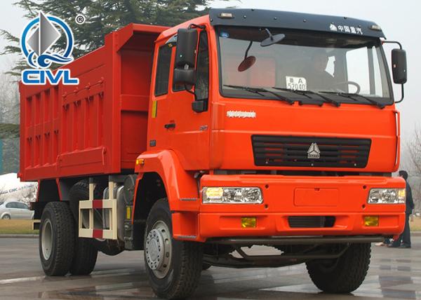 Cheap Heavy Duty Dump Truck 8 Ton 4 X 2 , SINOTRUK SWZ Diesel Tipper Truck for Sale 6 wheel dump truck for sale