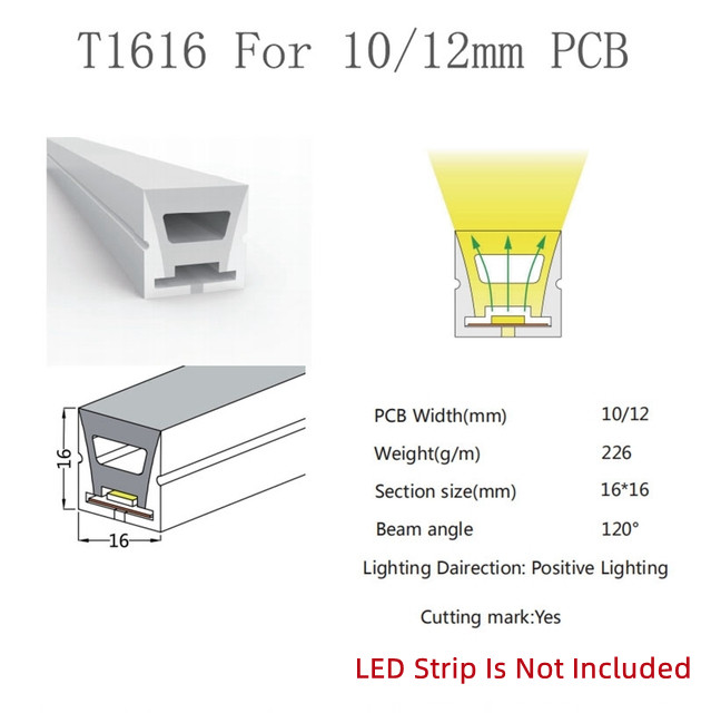 Colorful Separation Cuttable Neon LED Strip Light with 5V 12V 24V AC220V Power Supply