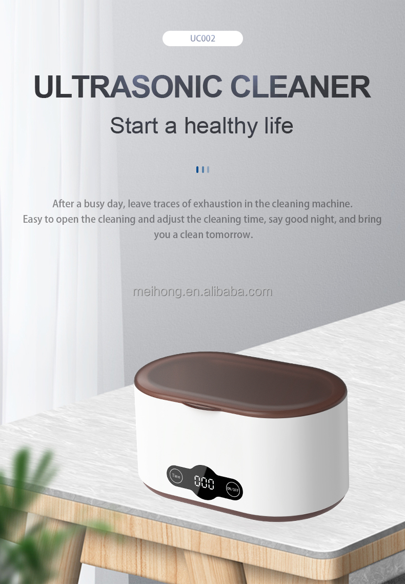 220V Ultrasonic Jewelry Cleaner 650ml Ultrasonic Watch Cleaning Machine
