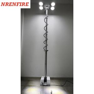 Quality roof mast light tower pneumatic telescopic mast light tower foldable mast lighting vehicle roof mount pneumatic mast wholesale