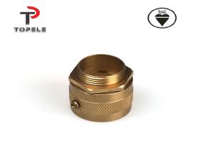 Quality 25mm Brass Male Conduit Adapter Flexible Fittings Yellow wholesale